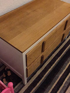 Chest of drawers renovation after shot