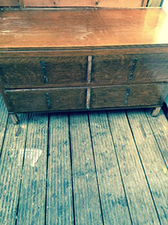 Chest of drawers renovation before shot